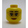 LEGO Amarillo Misako Cabeza con Gafas (Espiga sólida hueca) (3626 / 23694)