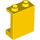 LEGO Amarillo Panel 1 x 2 x 2 con soportes laterales, espárragos huecos (35378 / 87552)