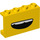 LEGO Amarillo Panel 1 x 4 x 2 con Open Boca (14718 / 68376)