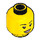 LEGO Amarillo Parker L. Jackson Minifigura Cabeza (Espiga sólida hueca) (3626 / 56242)