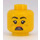 LEGO Amarillo Parker L. Jackson Minifigura Cabeza (Espiga sólida hueca) (3626 / 64689)