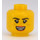 LEGO Amarillo Parker L. Jackson Minifigura Cabeza (Espiga sólida hueca) (3626 / 64689)