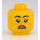 LEGO Amarillo Parker L. Jackson Minifigura Cabeza (Espiga sólida hueca) (3626 / 64689)