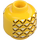 LEGO Amarillo Pineapple (Espiga sólida hueca) (3626 / 15829)