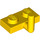 LEGO Amarillo Plato 1 x 2 con Gancho (Brazo horizontal de 5 mm) (43876 / 88072)