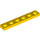 LEGO Amarillo Placa 1 x 6 (3666)