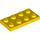 LEGO Amarillo Placa 2 x 4 (3020)