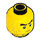 LEGO Amarillo Scott Francis Minifigura Cabeza (Espiga sólida hueca) (3626 / 67246)