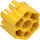 LEGO Amarillo Six Shooter Housing (cámaras en ángulo) (18588)