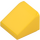 LEGO Amarillo Con pendiente 1 x 1 (31°) (50746 / 54200)