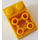 LEGO Amarillo Con pendiente 2 x 3 (25°) Invertido con conexiones entre espigas (2752 / 3747)