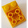 LEGO Amarillo Pendiente 2 x 3 (25°) Invertido con conexiones entre espárragos (2752 / 3747)