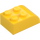 LEGO Amarillo Con pendiente Ladrillo 2 x 3 con Parte superior curva (6215)