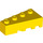 LEGO Amarillo Cuñuna Ladrillo 2 x 4 Izquierda (41768)