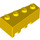 LEGO Amarillo Cuñuna Ladrillo 2 x 4 Derecha (41767)