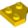 LEGO Amarillo Cuñuna Plato 2 x 2 Cut Esquina (26601)